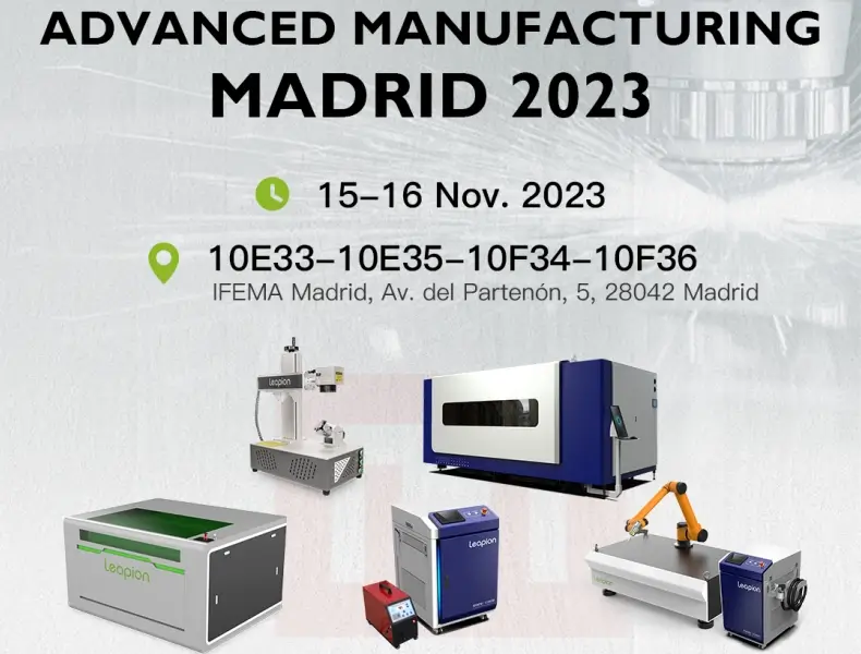 Fabricação Avançada Madrid 2023 Tecnologia Laser